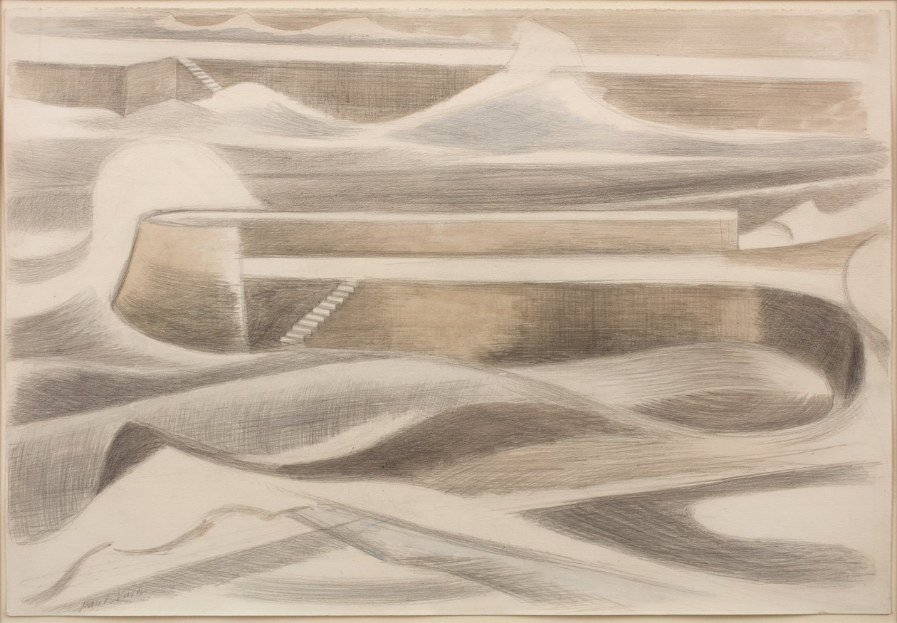 Sea Wall by Paul Nash