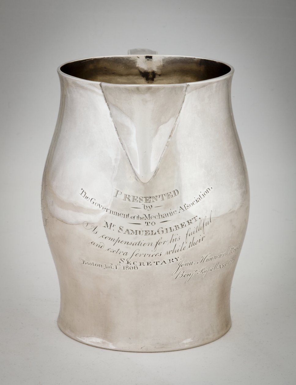 Pitcher by Paul Revere