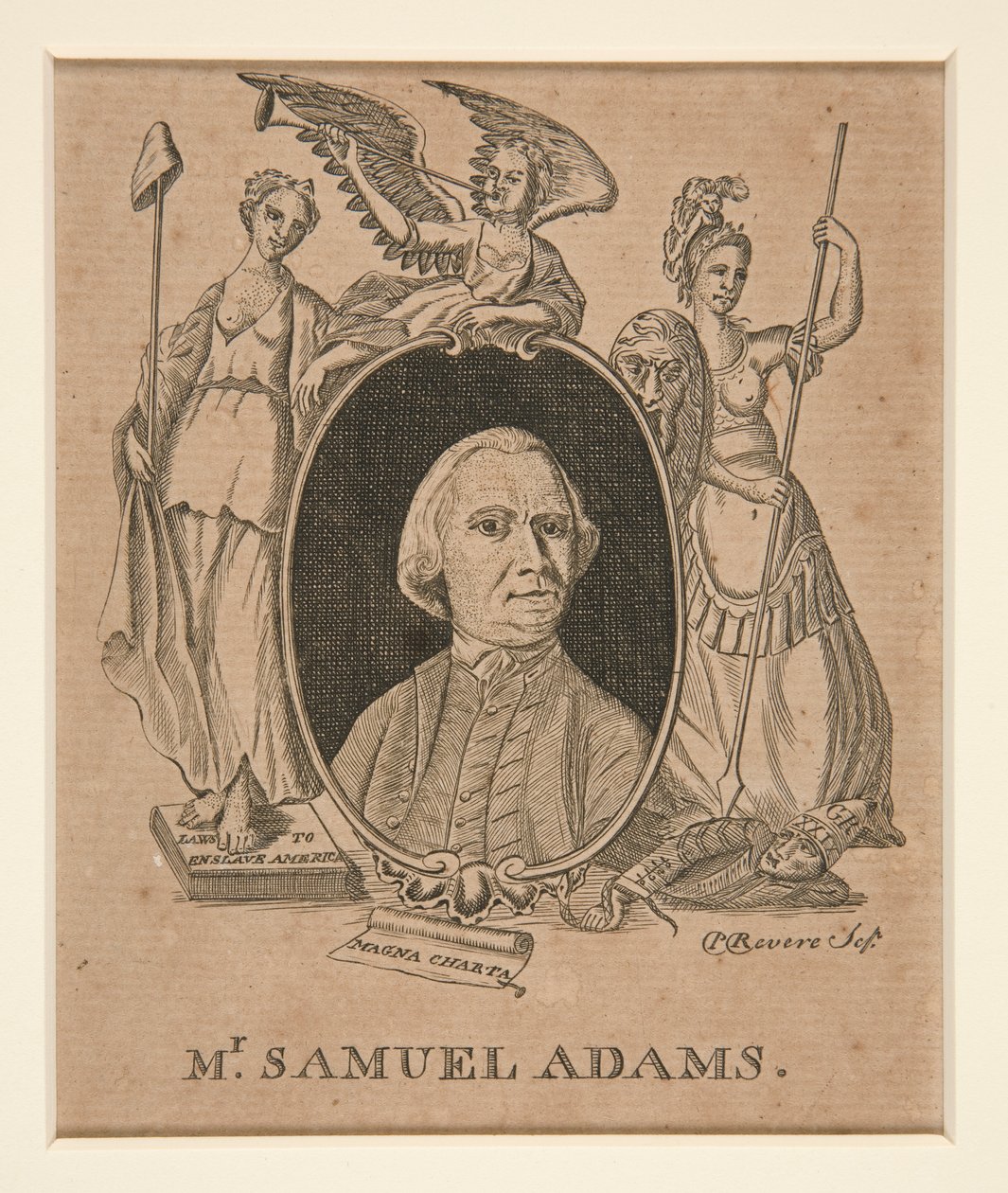 Samuel Adams by Paul Revere