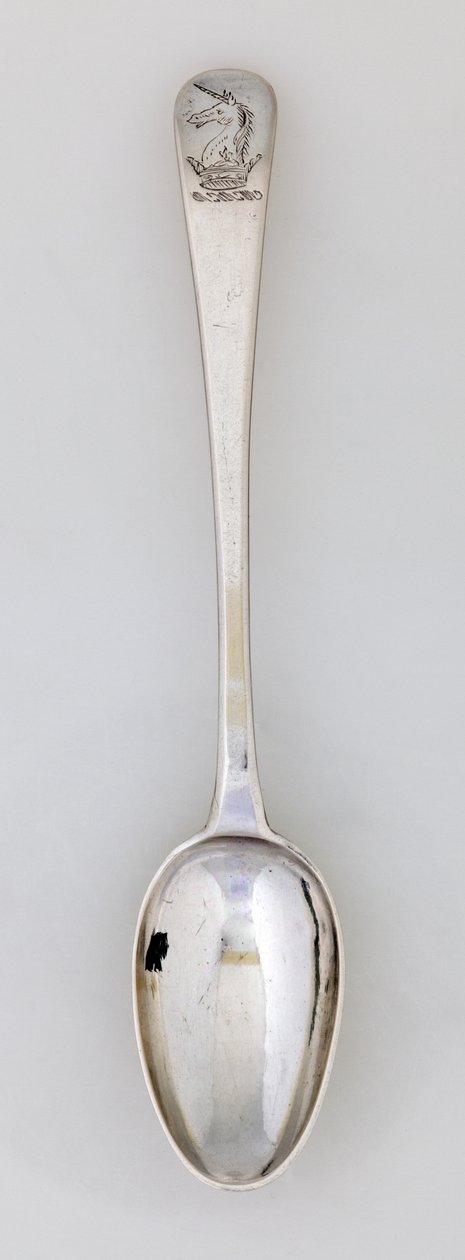 Teaspoon from a set of eleven by Paul Revere