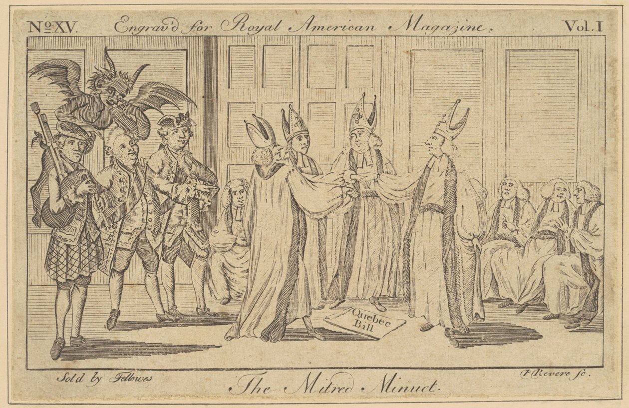 The Mitred Minuet by Paul Revere