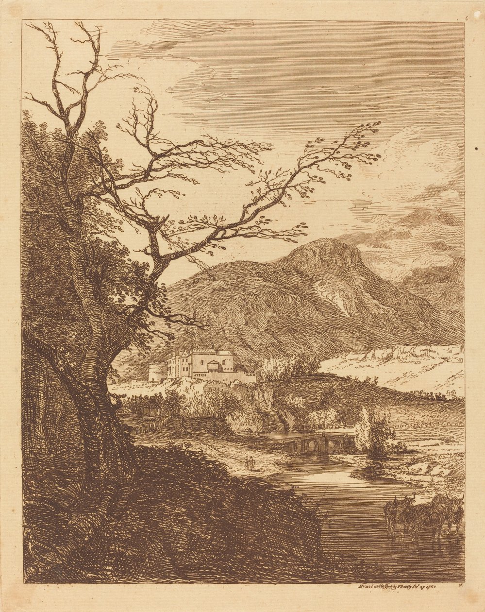 Capriccio with Edinburgh Castle and Arthur