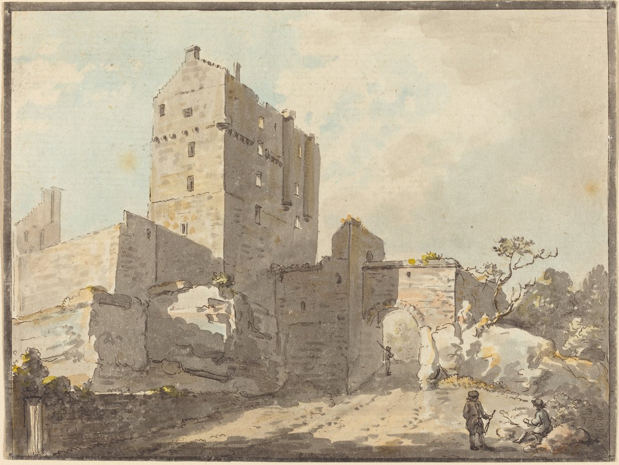 Roslin Castle by Paul Sandby