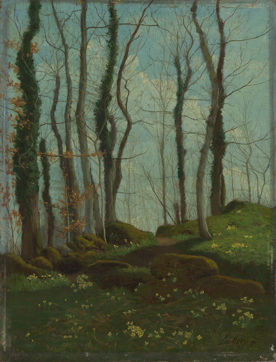 Spring in Brittany, 1874 by Paul Sébillot