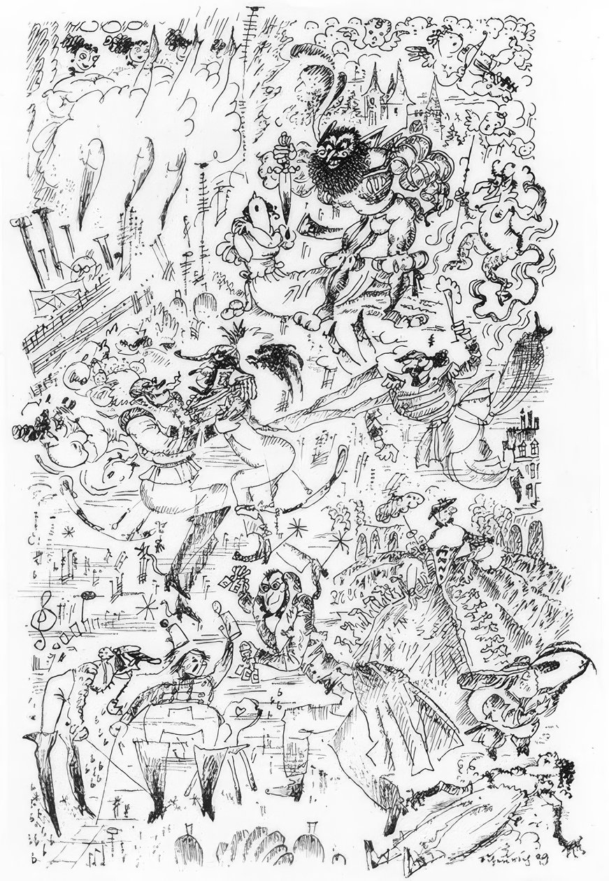 J. Offenbach, Parisian Life / P. Scheurich by Paul Scheurich