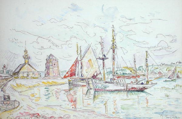 Camaret by Paul Signac
