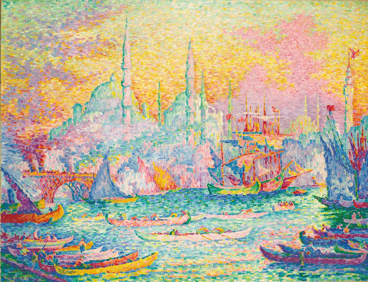 The Golden Horn by Paul Signac