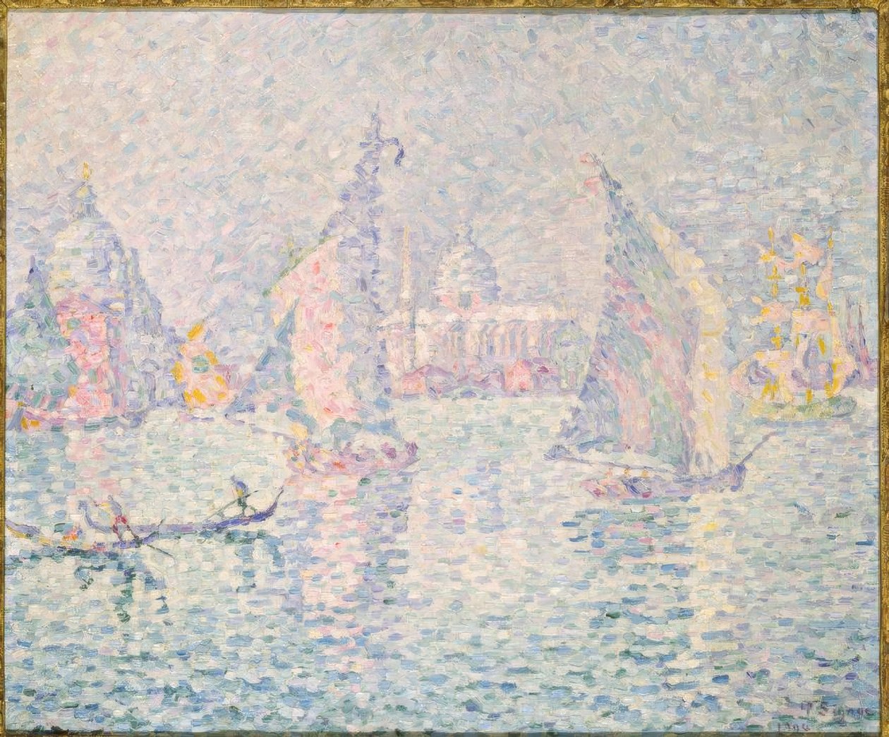 The Green Mist, Venice by Paul Signac