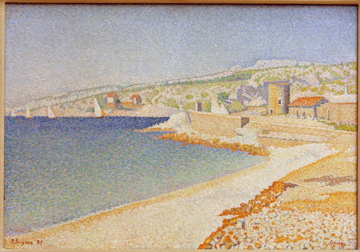 The Pier of Cassis (Opus 198) by Paul Signac
