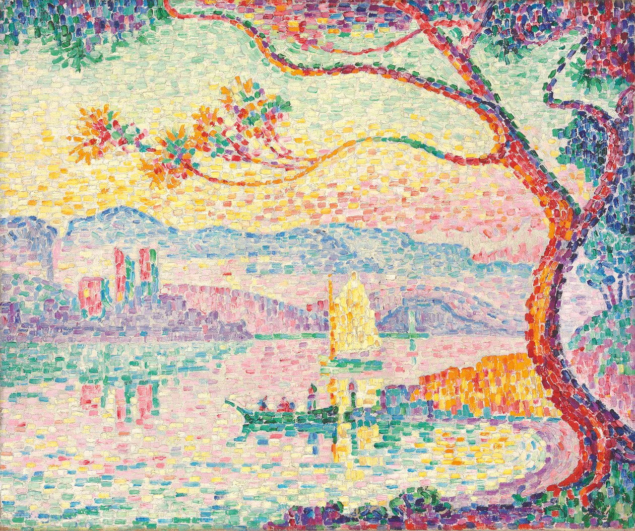 Port of Antibes by Paul Signac