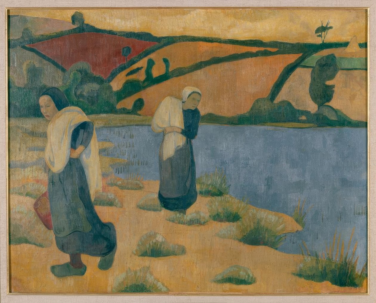 The Washerwomen at La Laïta, near Le Pouldu by Paul Sérusier