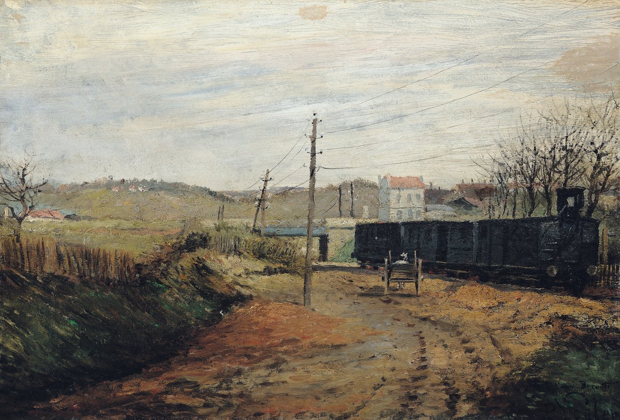 The Station at Argenteuil by Paul Vogler