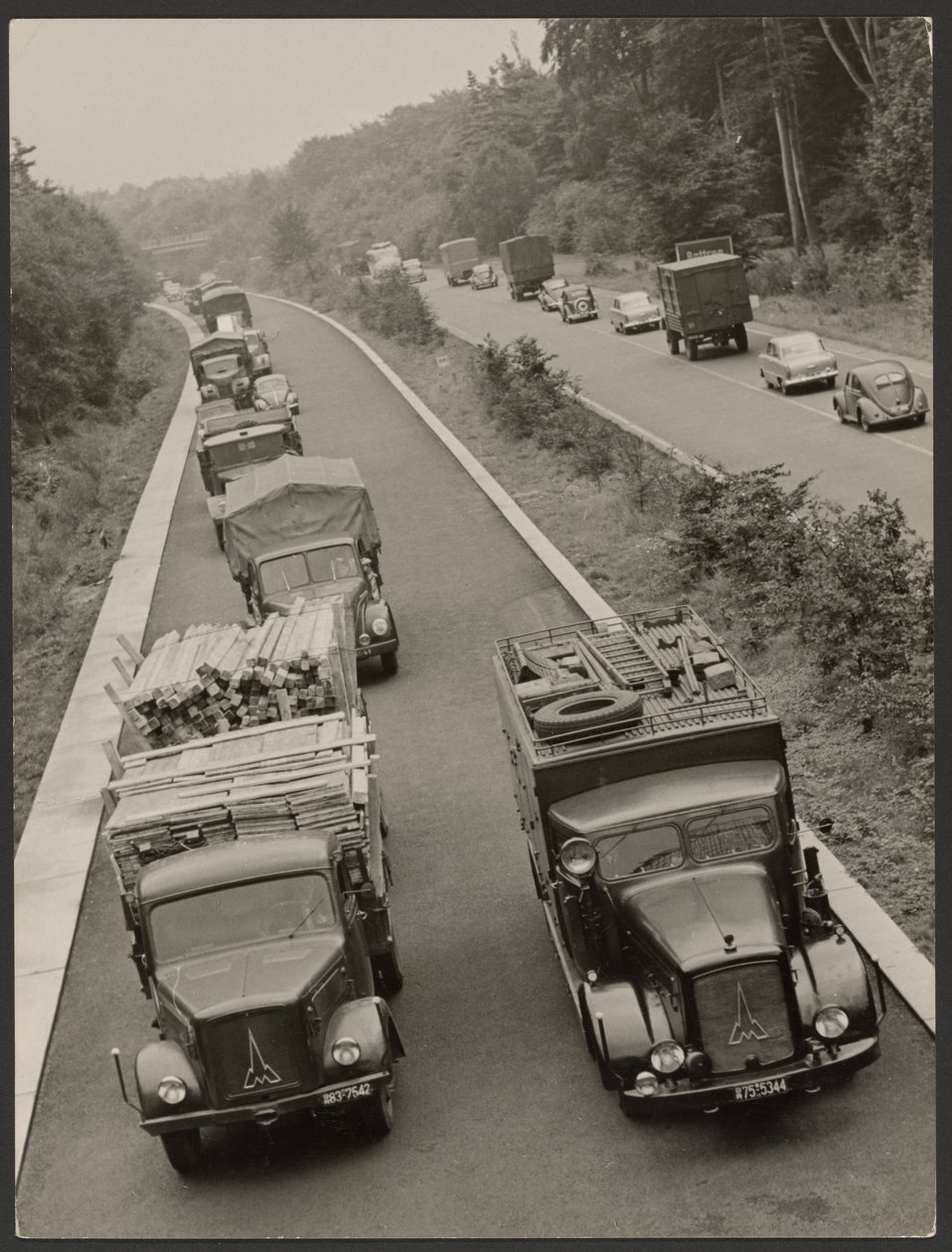 Highway in the Ruhr Area by Paul Wolff