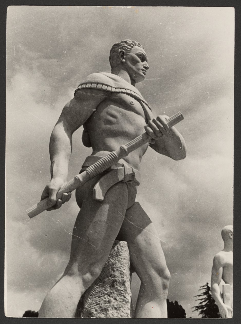 Modern Sculpture in a Sports Field by Paul Wolff