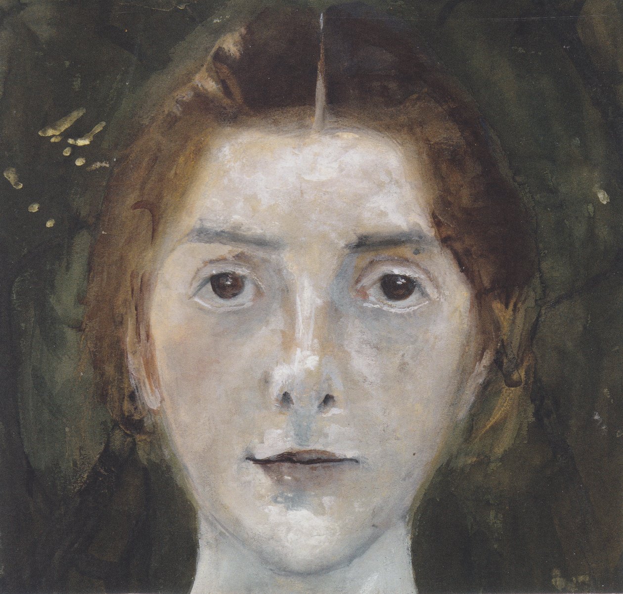 Self-Portrait, Frontal by Paula Modersohn Becker