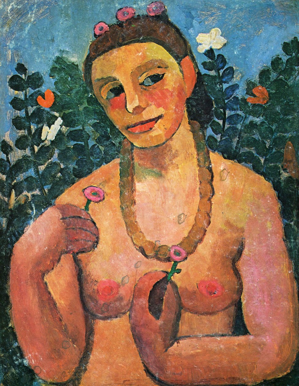Self-Portrait by Paula Modersohn Becker