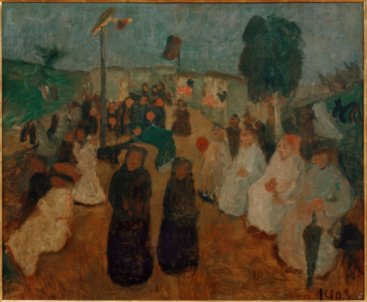 Evening Festival in Worpswede by Paula Modersohn Becker