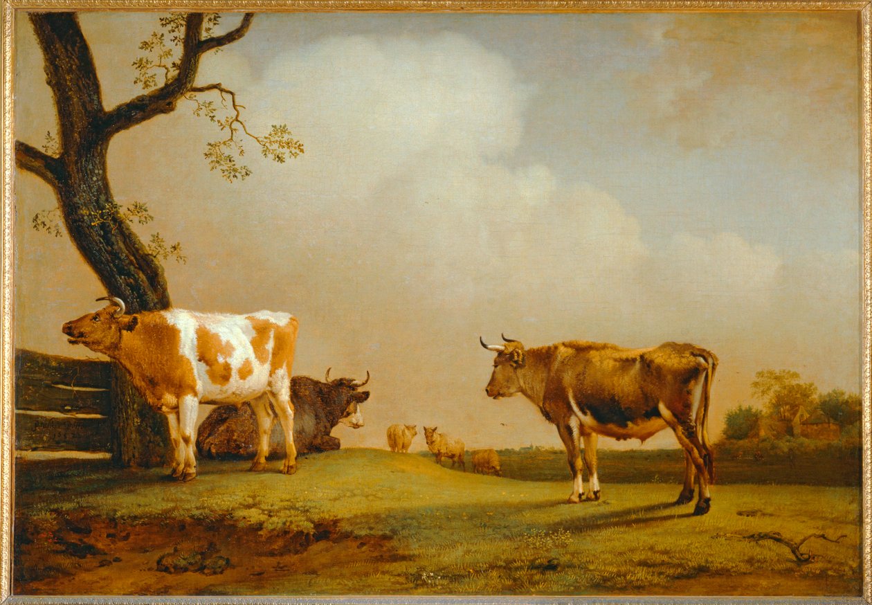 The Prairie, 1652 by Paulus (attr.to) Potter