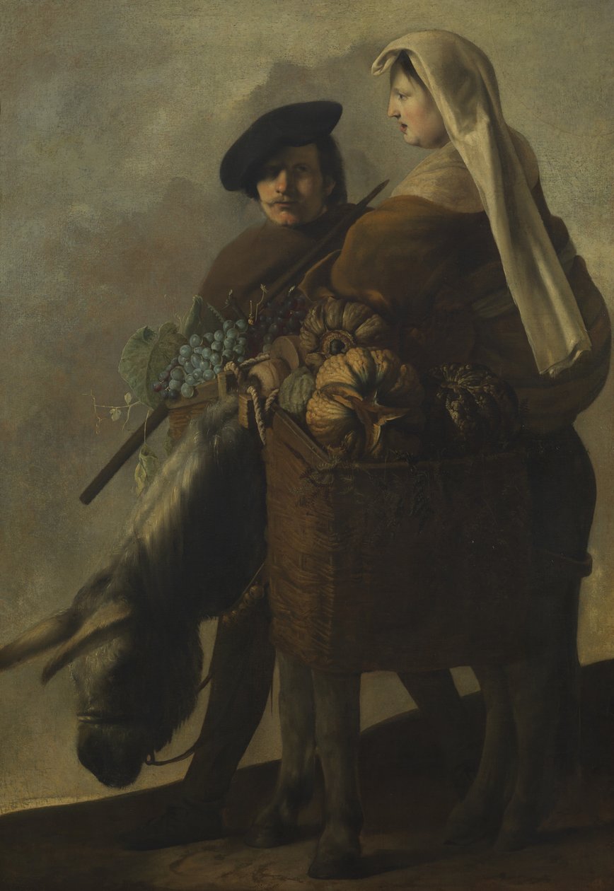 Fruit Gatherers by Paulus Bor