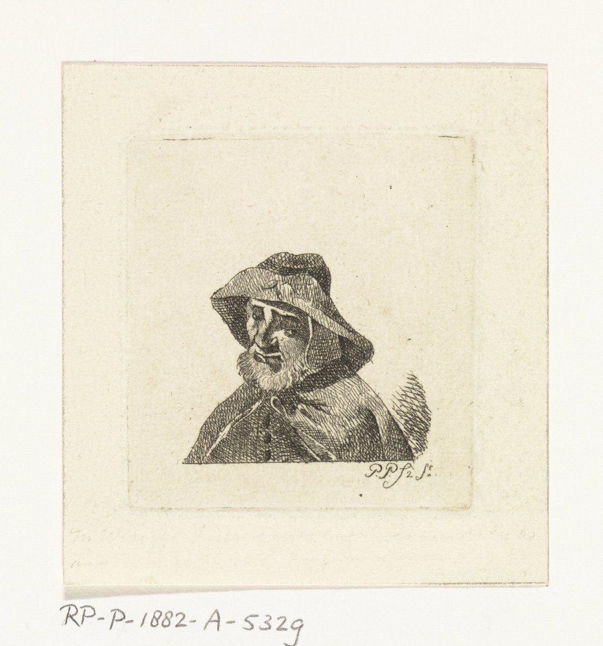 Old Man with Fisherman