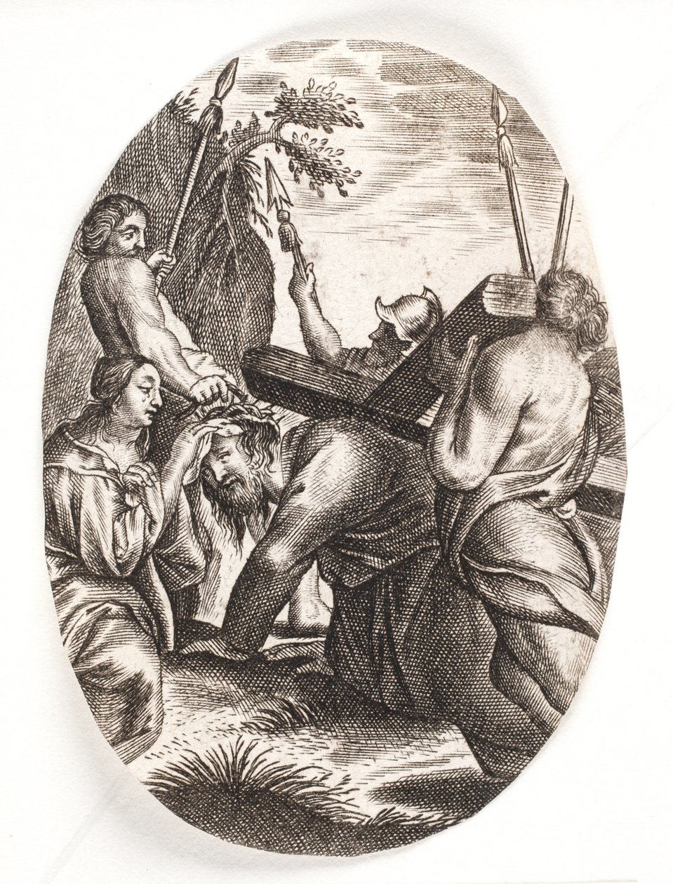 Christ carrying the Cross by Paulus Pontius