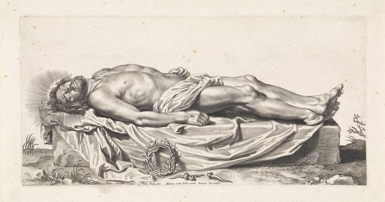 Body of the dead Christ by Paulus Pontius