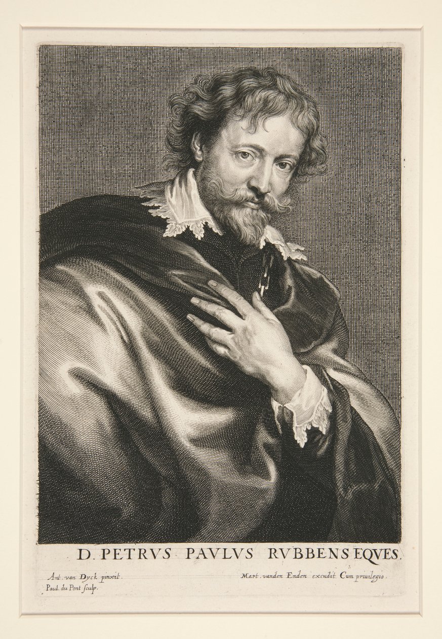 Peter Paul Rubens (1577-1640) by Paulus Pontius