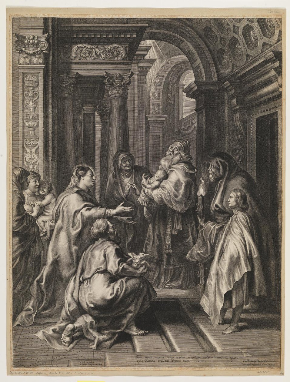 The Presentation in the Temple by Paulus Pontius