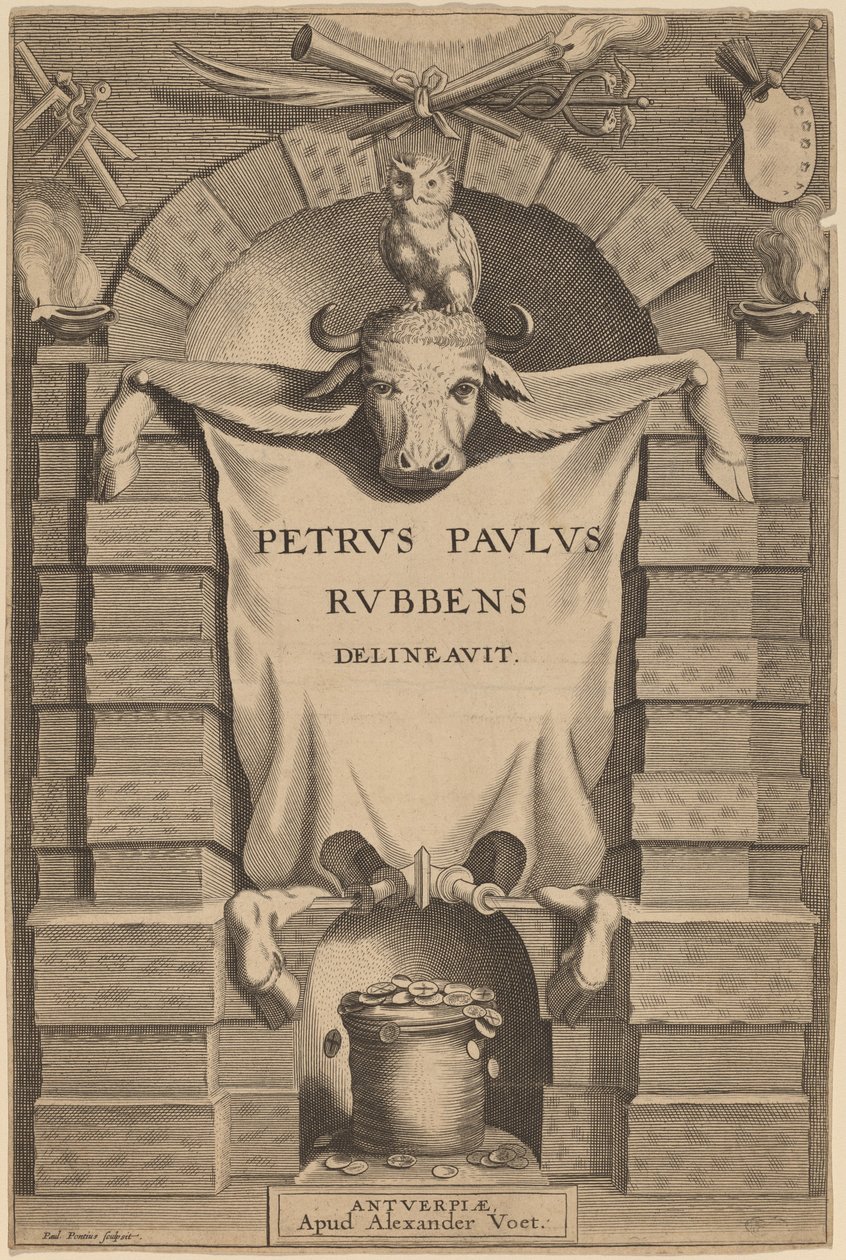 Title Page by Paulus Pontius after Sir Peter Paul Rubens