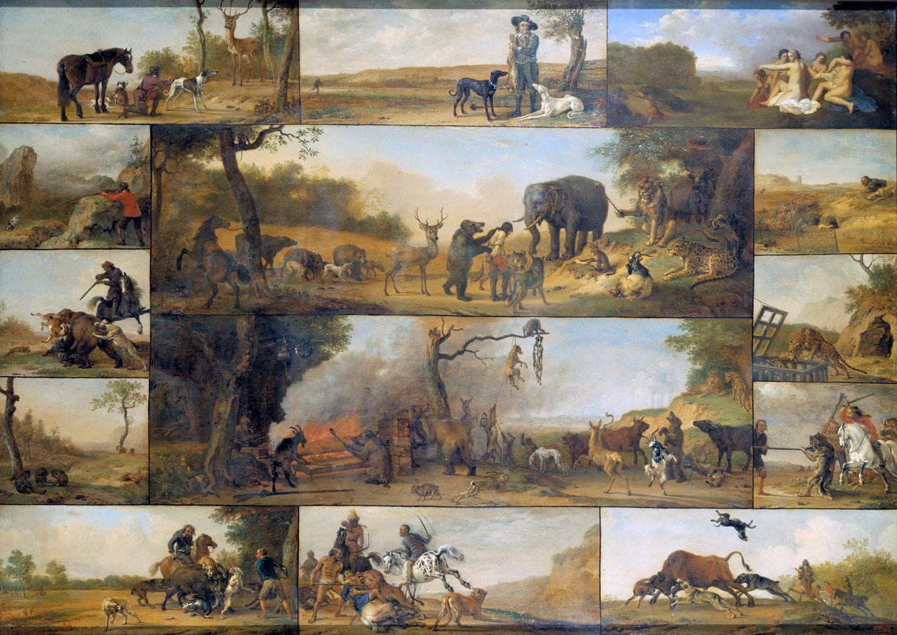 Punishment of a Hunter, 1647 by Paulus Potter