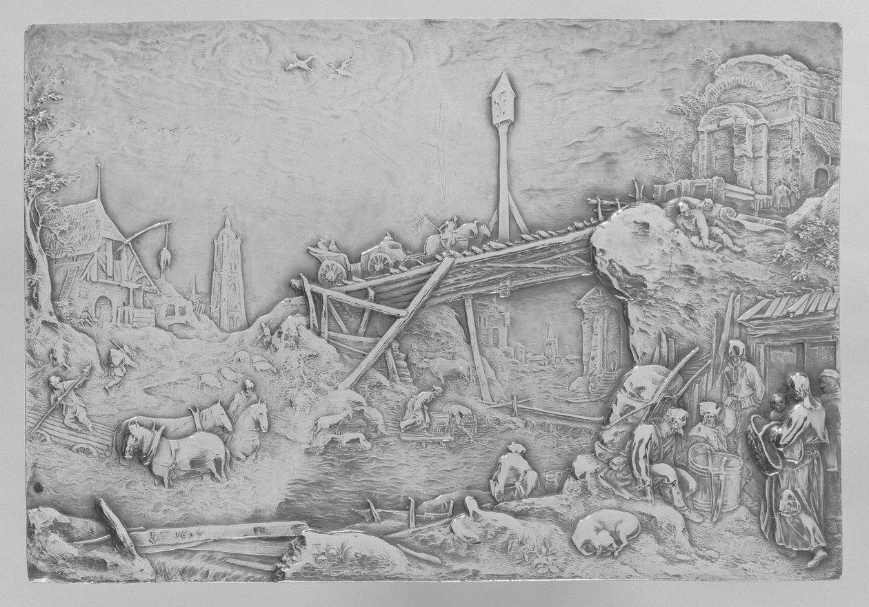 River Landscape by Paulus Willemsz. van Vianen