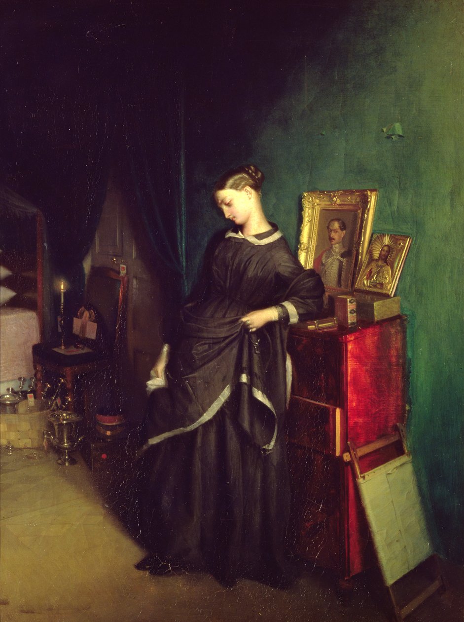 The Widow by Pavel Andreevich Fedotov
