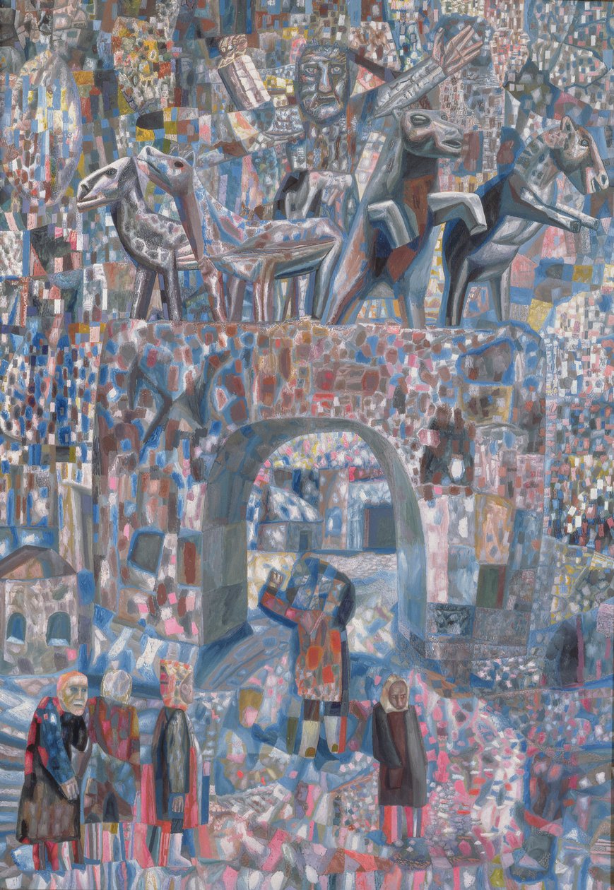 The Narva Gates by Pawel Nikolajewitsch Filonow