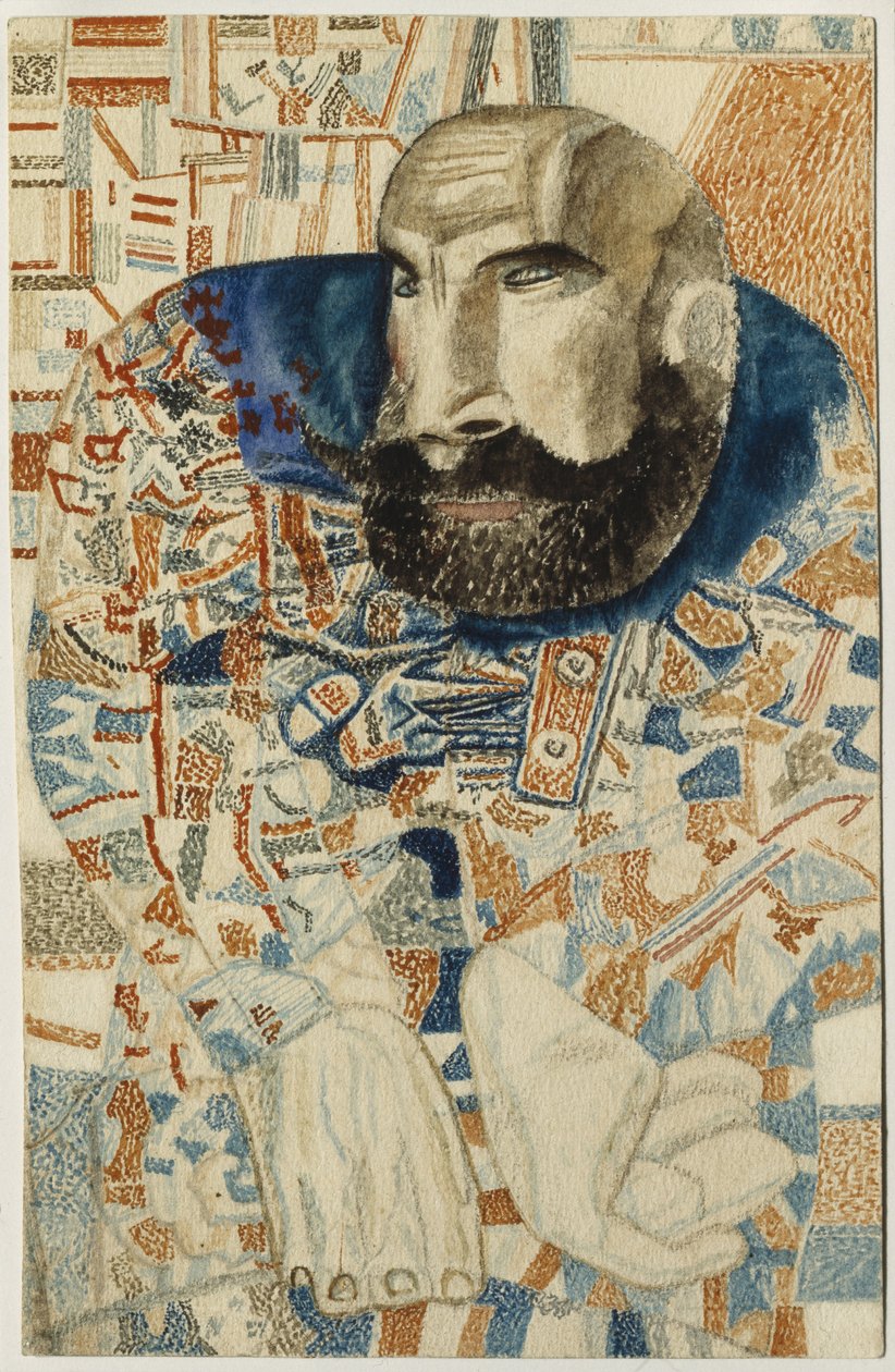 A Coachman by Pavel Nikolayevich Filonov