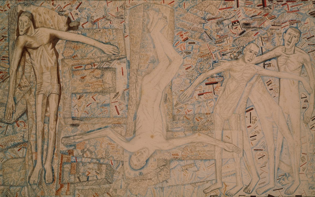 Execution, 1912 by Pavel Nikolayevich Filonov