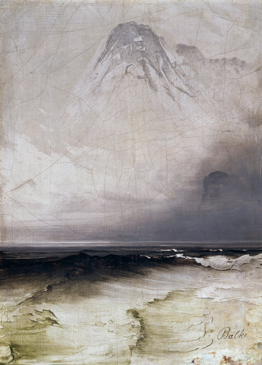 Sea and Fog by Peder Balke