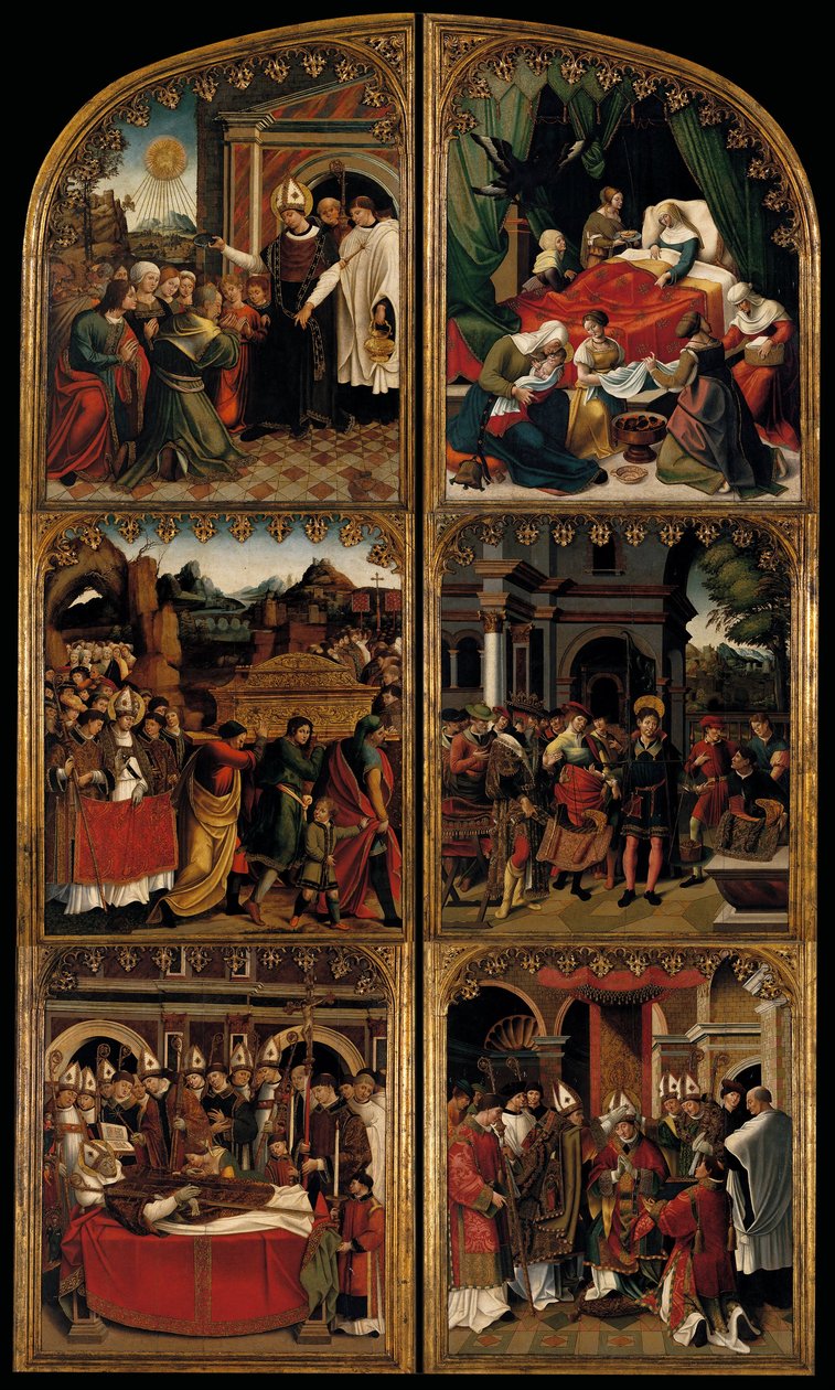 Doors of the Altarpiece of Saint Eligius by Pedro Nunyes