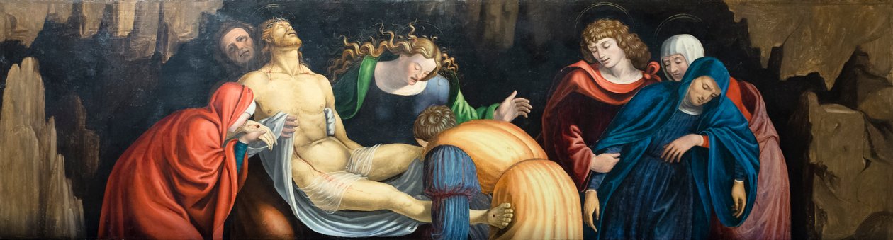 The Entombment of Christ by Pedro Fernández de Murcia