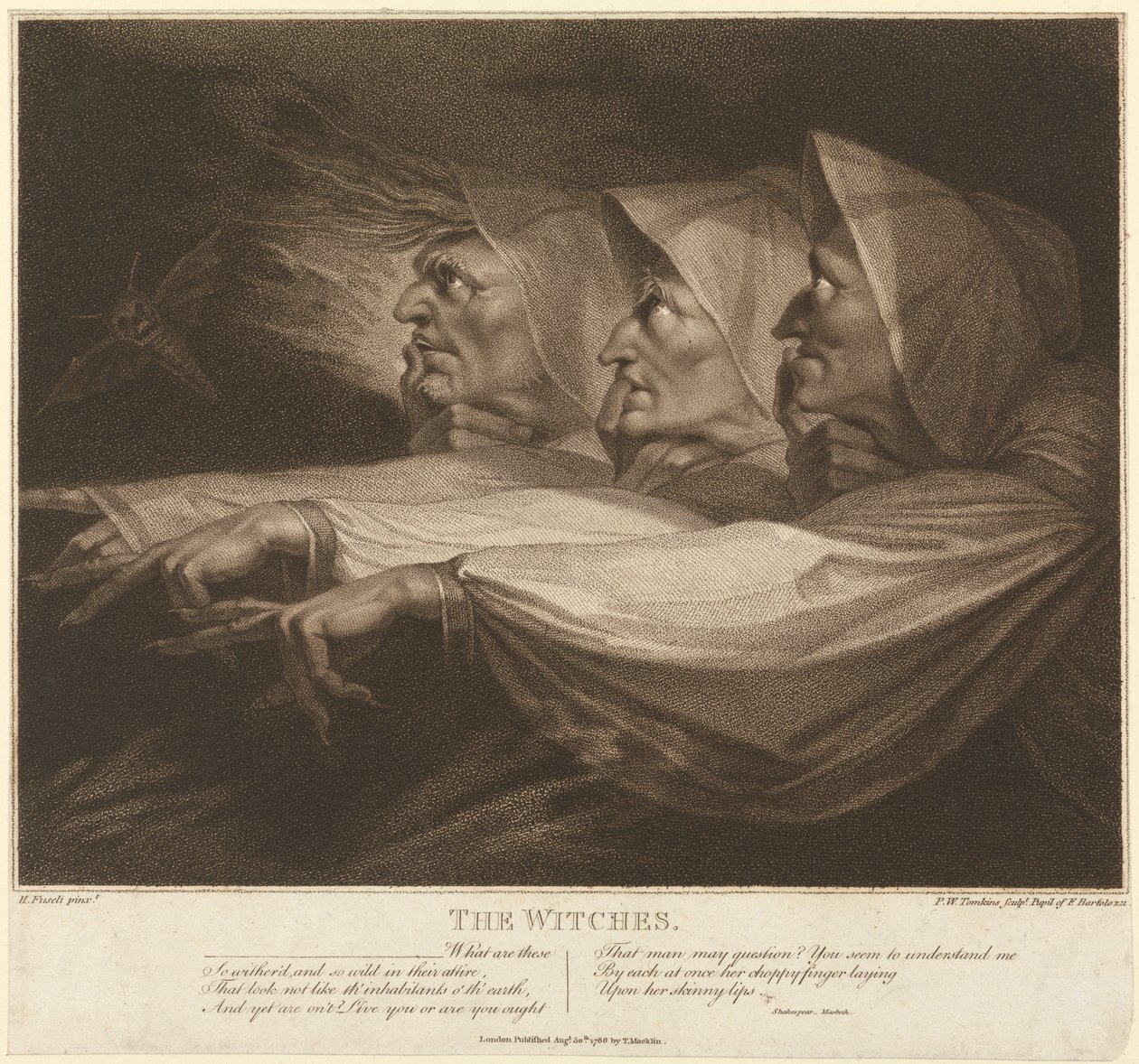 The Three Witches by Peltro W. Tomkins