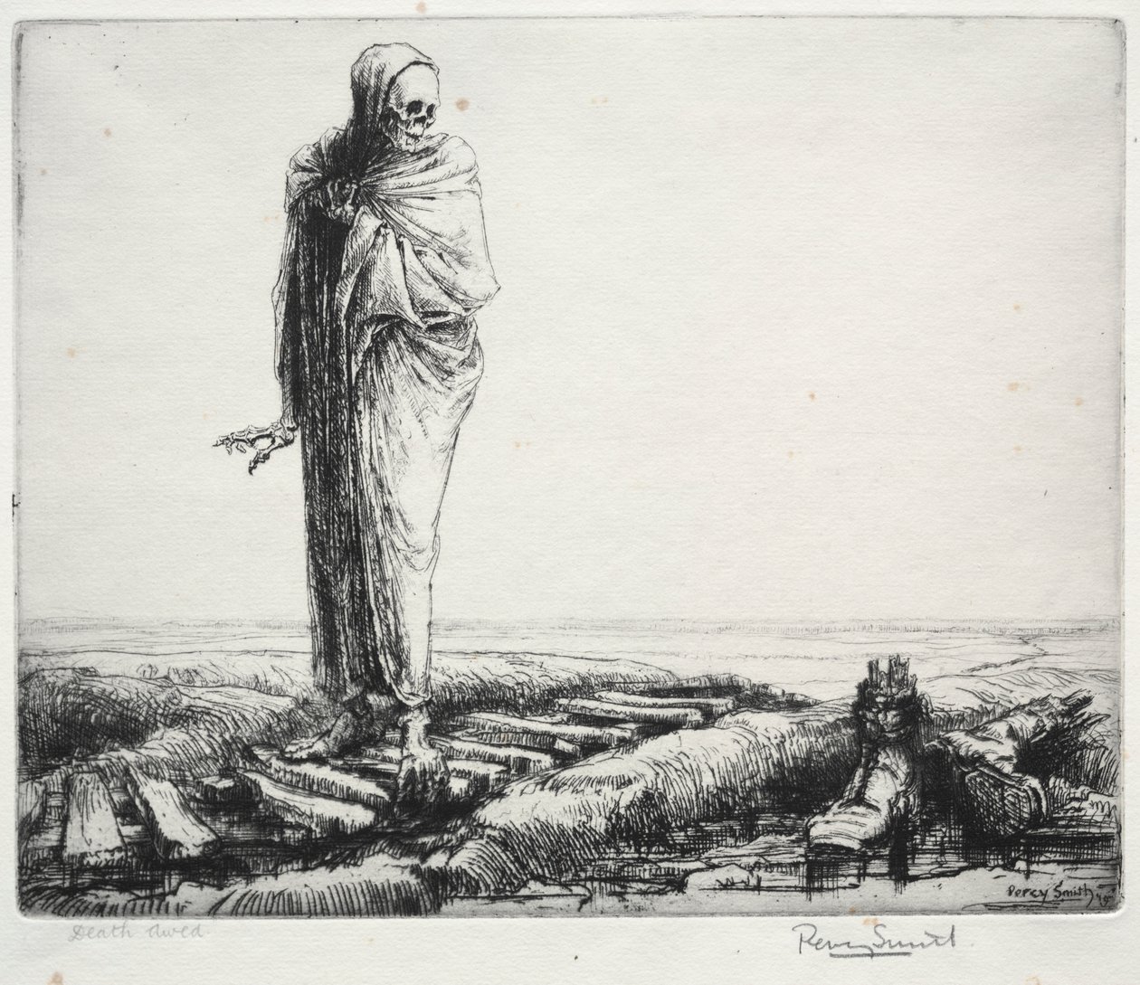 Dance of Death: Death Awed by Percy John Delf Smith