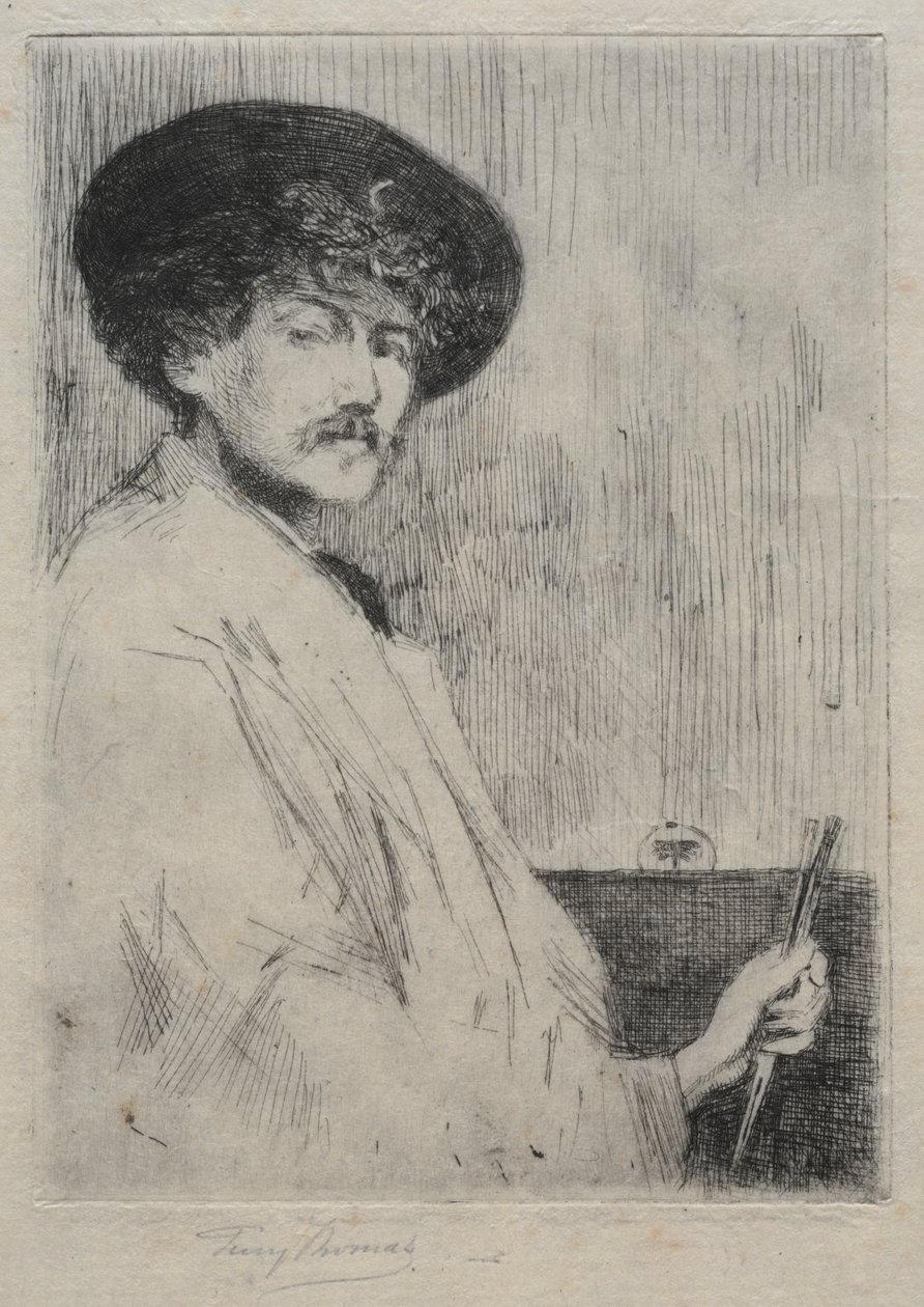 James MacNeill Whistler by Percy Thomas