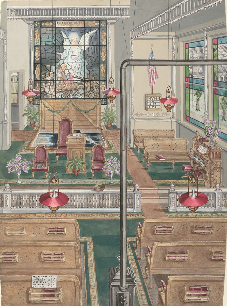 Baptist Church by Perkins Harnly
