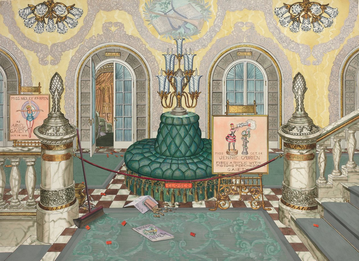 Theatre Lobby by Perkins Harnly