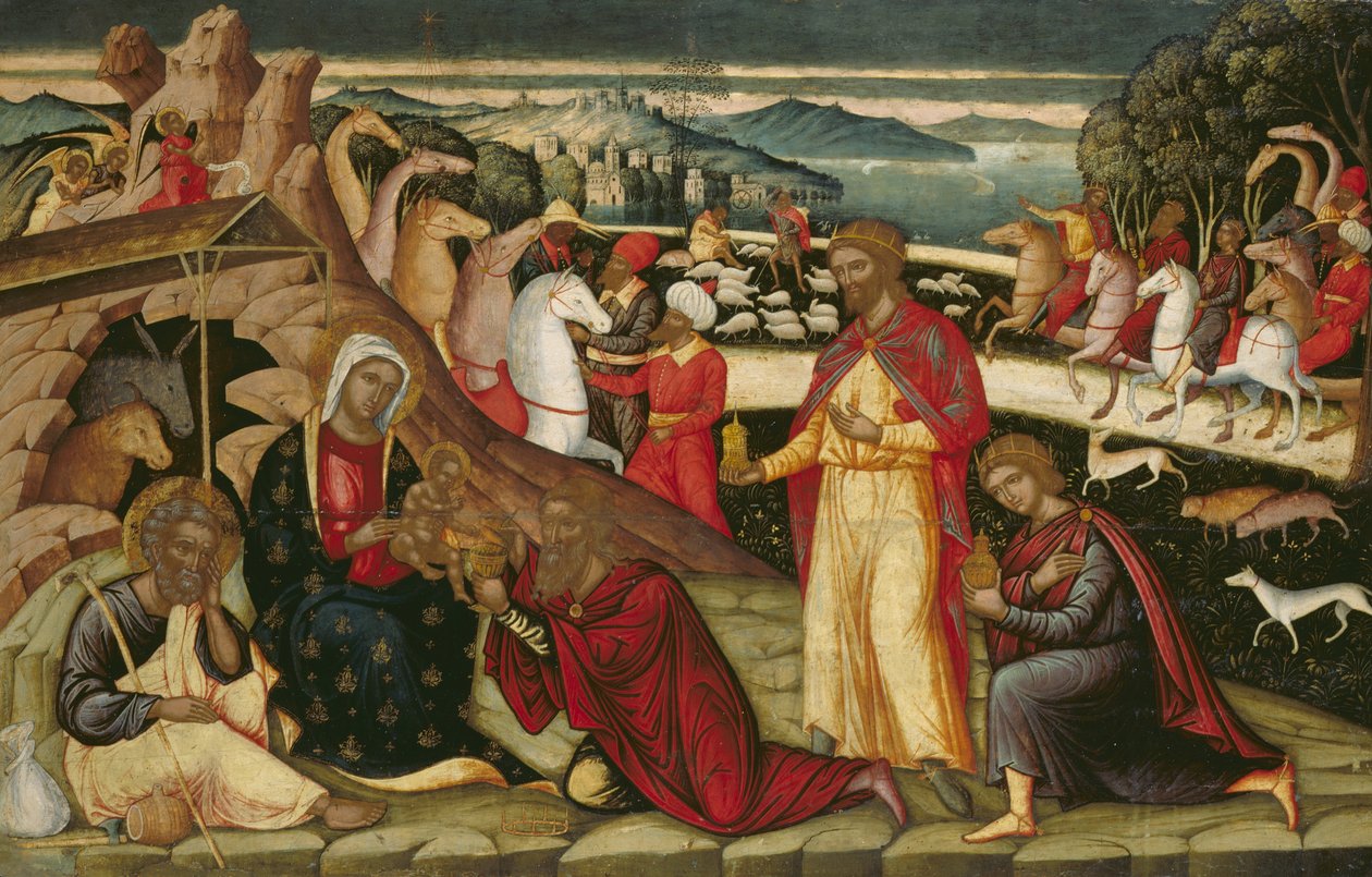 The Adoration of the Magi by Permeniatis Ioannis
