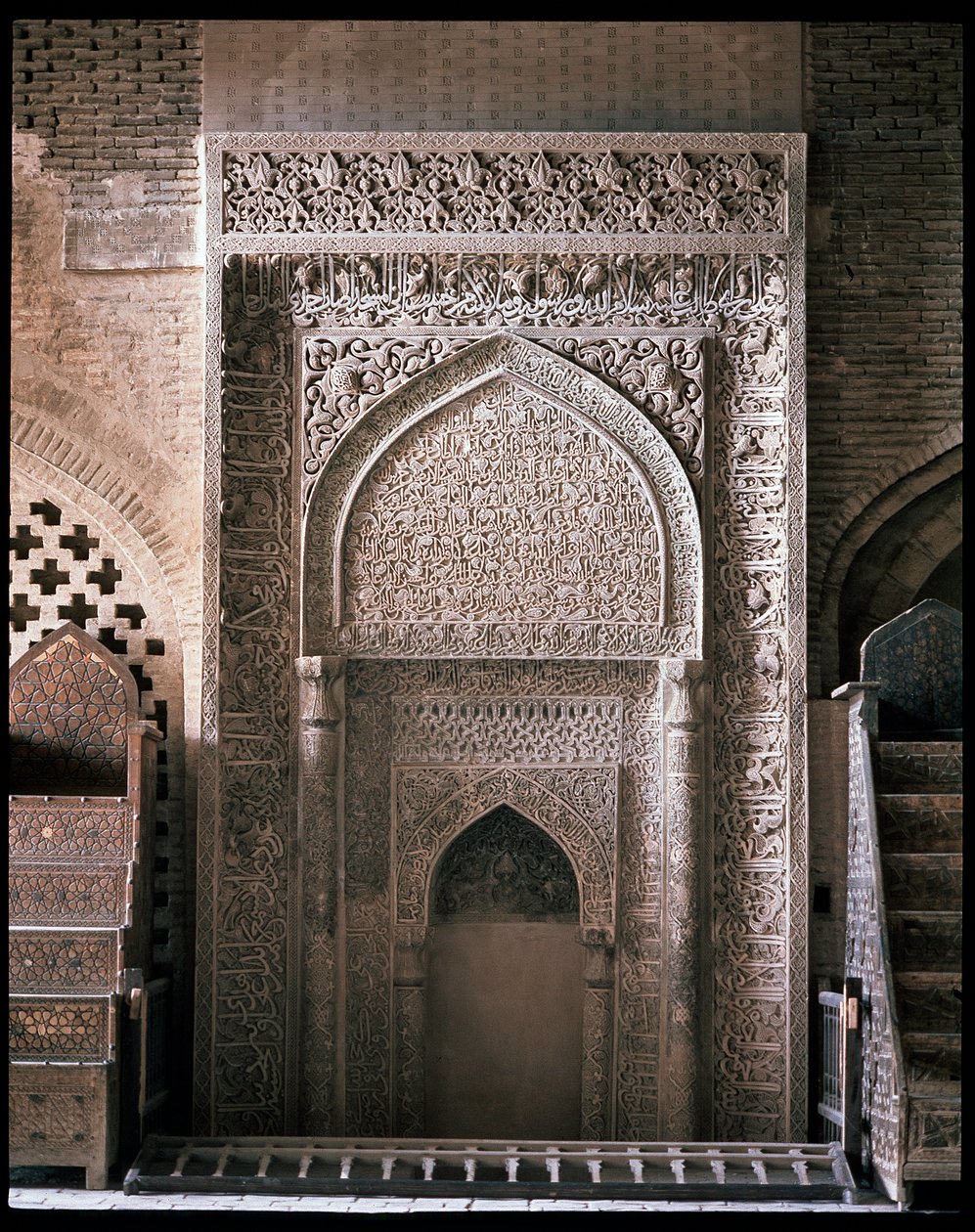 View of the mehrab by Persian School
