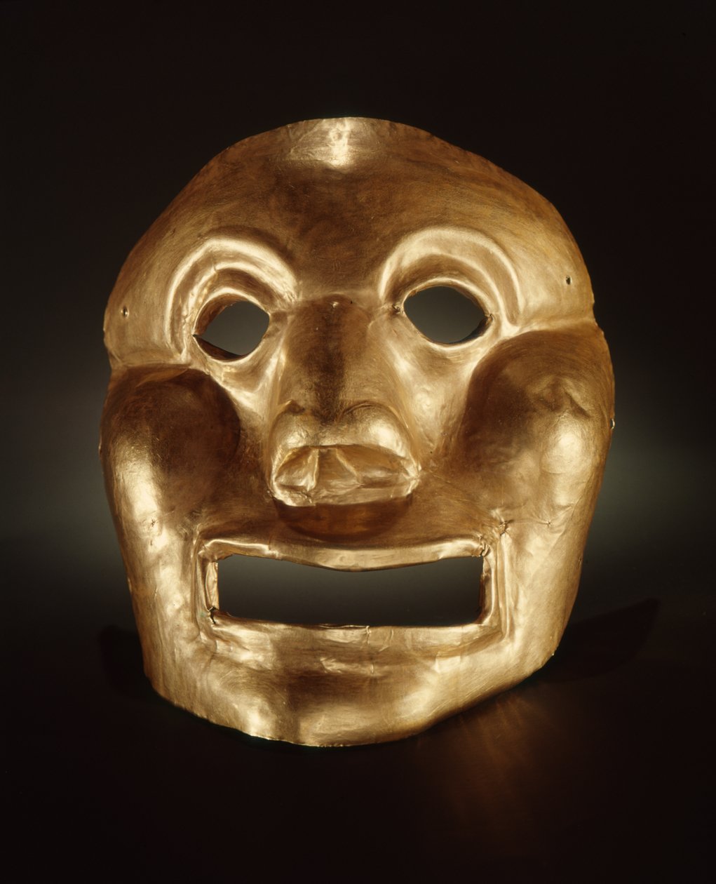 Calima Mask by Peruvian School