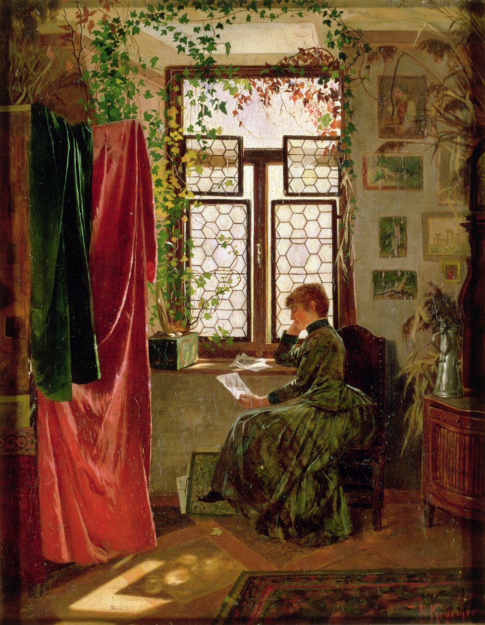 Reading the Letter by Peter Kraemer