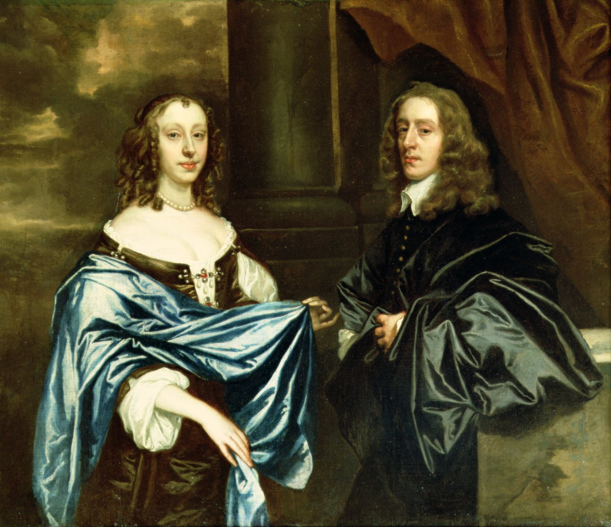 The Honourable James Herbert and His Wife Jane by Peter Lely
