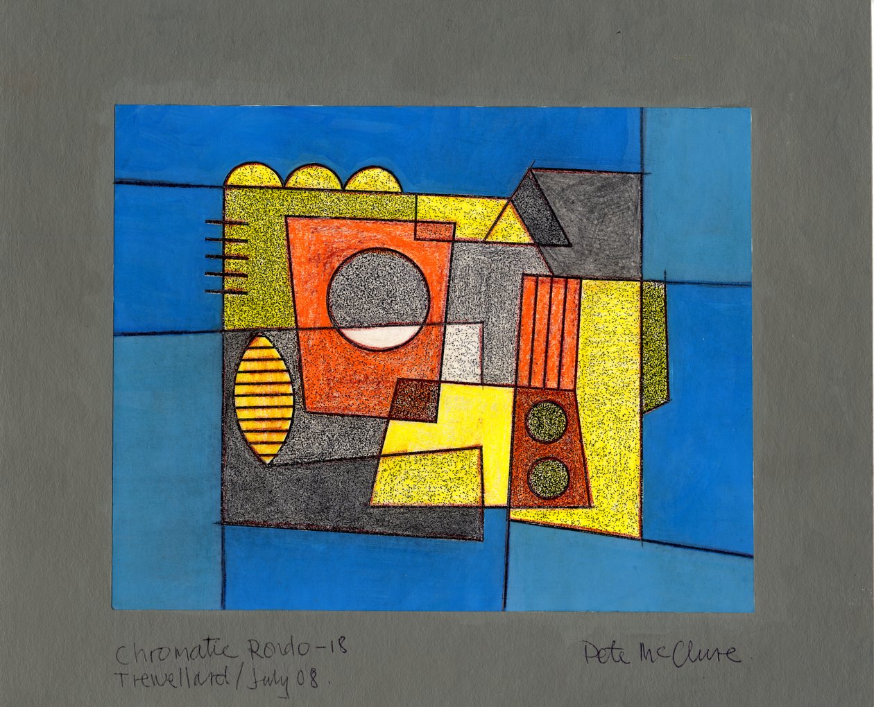 Chromatic Rondo, 2008 by Peter McClure