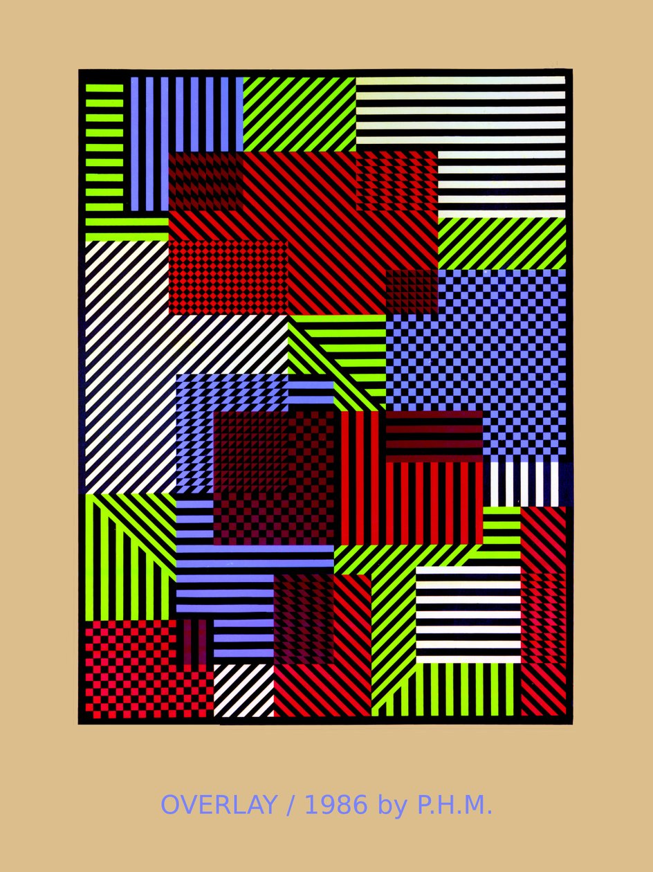 OVERLAY.86 by Peter McClure